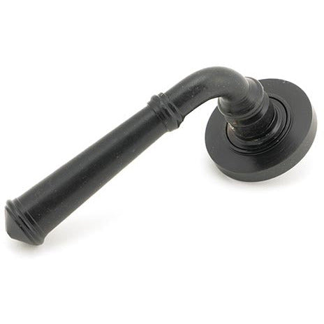 From The Anvil - Regency Lever on Rose Set (Plain) - Unsprung - External Beeswax - 49973 - Choice Handles