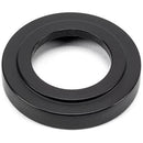 From The Anvil - Hammered Newbury Lever on Rose Set (Art Deco) - Unsprung - Matt Black - 49986 - Choice Handles