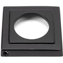 From The Anvil - Hammered Newbury Lever on Rose Set (Square) - Unsprung - Matt Black - 49988 - Choice Handles