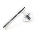From The Anvil - Brompton Lever on Rose Set (Art Deco) - Unsprung - Polished Chrome - 49998 - Choice Handles