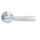 From The Anvil - Brompton Lever on Rose Set (Beehive) - Unsprung - Polished Chrome - 49999 - Choice Handles