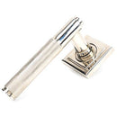 From The Anvil - Brompton Lever on Rose Set (Square) - Unsprung - Polished Nickel - 50004 - Choice Handles
