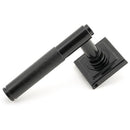 From The Anvil - Lever on Rose Set (Square) - Unsprung - Black - 50008 - Choice Handles