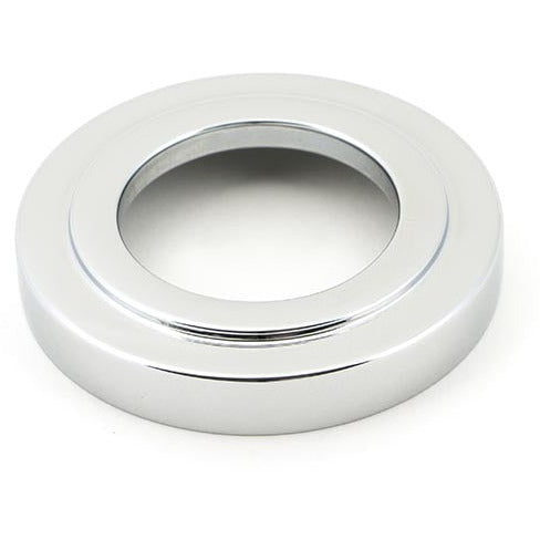 From The Anvil - Newbury Lever on Rose Set (Art Deco) - Unsprung - Polished Chrome - 50022 - Choice Handles