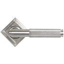 From The Anvil - Brompton Lever on Rose Set (Square) - Unsprung - Satin Marine SS (316) - 50068 - Choice Handles