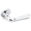 From The Anvil - Hinton Lever on Rose Set - Unsprung - Polished Chrome - 50083 - Choice Handles