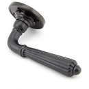From The Anvil - Hinton Lever on Rose Set - Unsprung - Aged Bronze - 50084 - Choice Handles