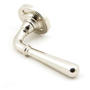 From The Anvil - Newbury Lever on Rose Set - Unsprung - Polished Nickel - 50092 - Choice Handles