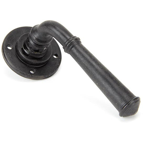 From The Anvil - Regency Lever on Rose Set - Unsprung - External Beeswax - 50096 - Choice Handles