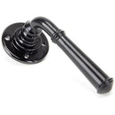 From The Anvil - Lever on Rose Set - Unsprung - Black - 50097 - Choice Handles
