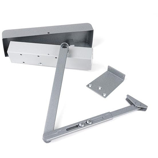 From The Anvil - Size 2-5 Door Closer & Cover - Pewter Patina - 50109 - Choice Handles