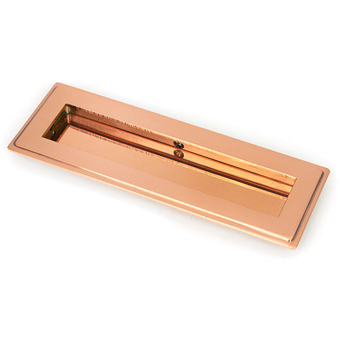 From The Anvil - 175mm Art Deco Rectangular Pull - Polished Bronze - 50134 - Choice Handles