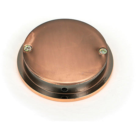 From The Anvil - 60mm Plain Round Pull - Polished Bronze - 50144 - Choice Handles