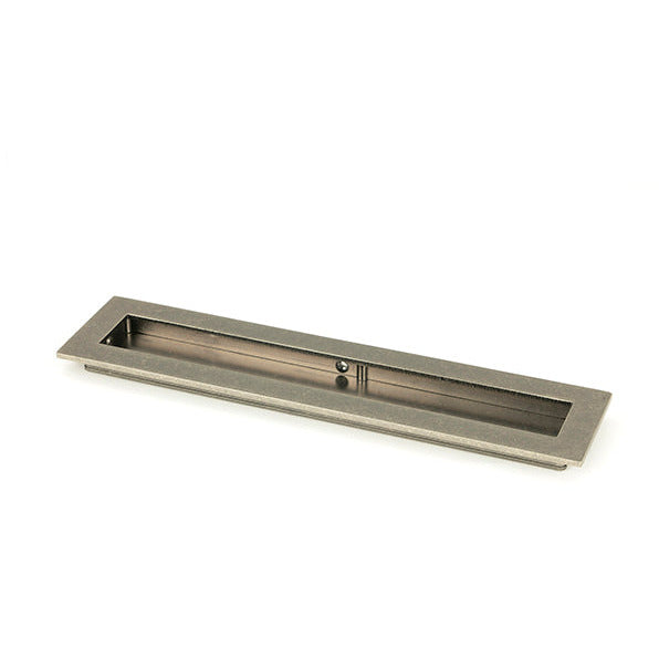 From The Anvil - 250mm Plain Rectangular Pull - Pewter Patina - 50173 - Choice Handles