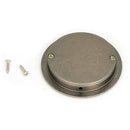 From The Anvil - 75mm Art Deco Round Pull - Pewter Patina - 50179 - Choice Handles