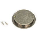 From The Anvil - 75mm Plain Round Pull - Pewter Patina - 50181 - Choice Handles