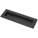 From The Anvil - 175mm Art Deco Rectangular Pull - Matt Black - 50206 - Choice Handles