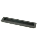From The Anvil - 250mm Art Deco Rectangular Pull - Matt Black - 50207 - Choice Handles