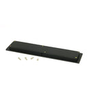From The Anvil - 250mm Plain Rectangular Pull - Matt Black - 50209 - Choice Handles
