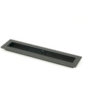 From The Anvil - 250mm Plain Rectangular Pull - Matt Black - 50209 - Choice Handles