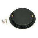 From The Anvil - 75mm Art Deco Round Pull - Matt Black - 50215 - Choice Handles