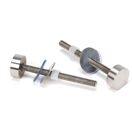 From The Anvil - 0.6m T Bar Handle Bolt Fix 32mm Diameter - Satin Marine SS (316) - 50225 - Choice Handles