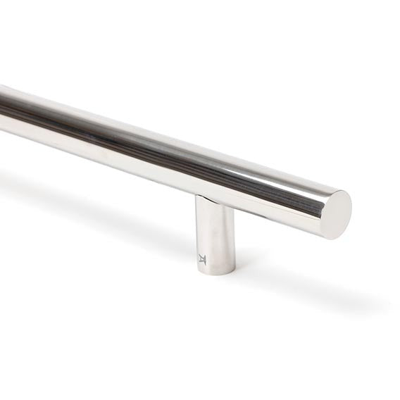 From The Anvil - 0.6m T Bar Handle Bolt Fix 32mm Diameter - Polished Marine SS (316) - 50240 - Choice Handles