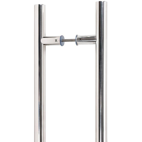 From The Anvil - 1.2m T Bar Handle B2B Fix 32mm Diameter - Polished Marine SS (316) - 50247 - Choice Handles