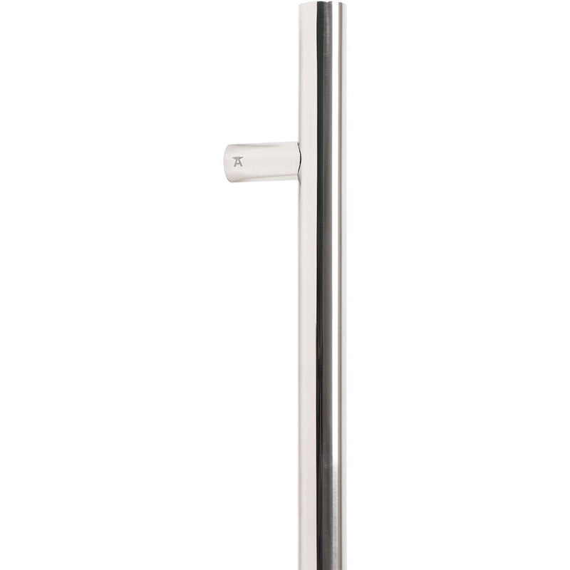 From The Anvil - 1.5m T Bar Handle Bolt Fix 32mm Diameter - Polished Marine SS (316) - 50249 - Choice Handles