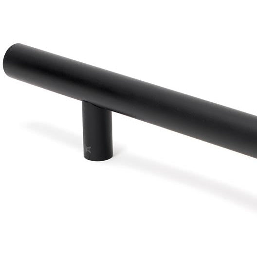 From The Anvil - 0.9m T Bar Handle Bolt Fix 32mm Diameter - Matt Black - 50258 - Choice Handles