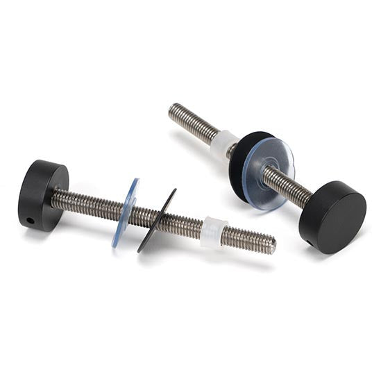 From The Anvil - 1.2m T Bar Handle Bolt Fix 32mm Diameter - Matt Black - 50261 - Choice Handles