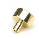 From The Anvil - Kelso Cabinet Knob - 32mm (No Rose) - Polished Brass - 50296 - Choice Handles