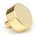 From The Anvil - Kelso Cabinet Knob - 38mm (No Rose) - Polished Brass - 50299 - Choice Handles