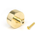 From The Anvil - Kelso Cabinet Knob - 38mm (No Rose) - Polished Brass - 50299 - Choice Handles