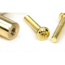 From The Anvil - Kelso Pull Handle - Medium - Polished Brass - 50302 - Choice Handles