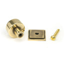 From The Anvil - Kelso Cabinet Knob - 25mm (Square) - Aged Brass - 50306 - Choice Handles