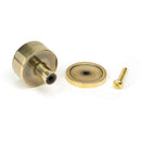 From The Anvil - Kelso Cabinet Knob - 32mm (Plain) - Aged Brass - 50307 - Choice Handles