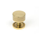 From The Anvil - Kelso Cabinet Knob - 32mm (Plain) - Aged Brass - 50307 - Choice Handles