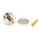From The Anvil - Kelso Cabinet Knob - 25mm (Plain) - Polished Nickel - 50313 - Choice Handles