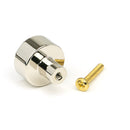 From The Anvil - Kelso Cabinet Knob - 25mm (No Rose) - Polished Nickel - 50314 - Choice Handles