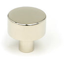 From The Anvil - Kelso Cabinet Knob - 25mm (No Rose) - Polished Nickel - 50314 - Choice Handles