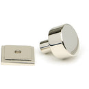 From The Anvil - Kelso Cabinet Knob - 25mm (Square) - Polished Nickel - 50315 - Choice Handles