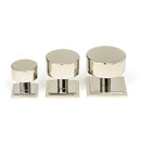 From The Anvil - Kelso Cabinet Knob - 25mm (Square) - Polished Nickel - 50315 - Choice Handles