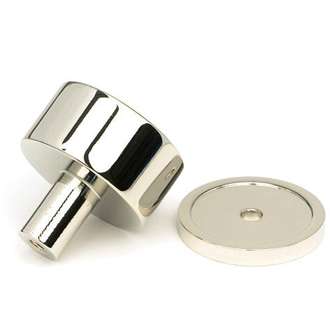 From The Anvil - Kelso Cabinet Knob - 32mm (Plain) - Polished Nickel - 50316 - Choice Handles