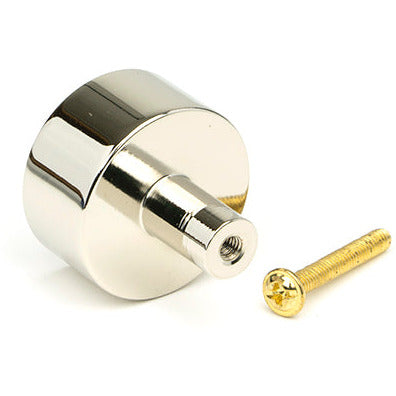 From The Anvil - Kelso Cabinet Knob - 32mm (No Rose) - Polished Nickel - 50317 - Choice Handles