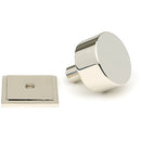 From The Anvil - Kelso Cabinet Knob - 32mm (Square) - Polished Nickel - 50318 - Choice Handles