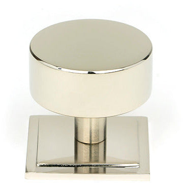 From The Anvil - Kelso Cabinet Knob - 38mm (Square) - Polished Nickel - 50321 - Choice Handles