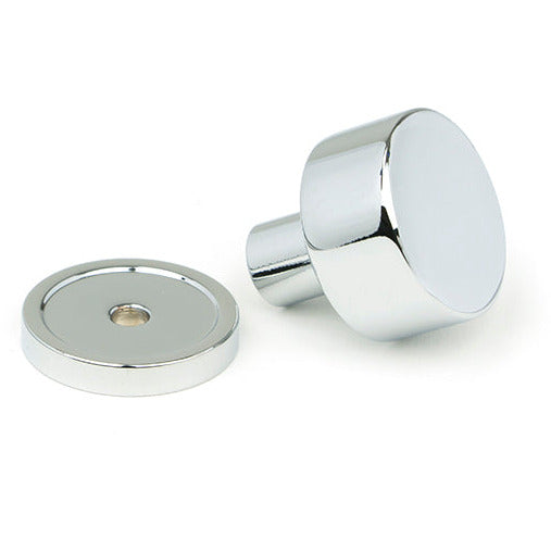 From The Anvil - Kelso Cabinet Knob - 25mm (Plain) - Polished Chrome - 50325 - Choice Handles