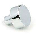 From The Anvil - Kelso Cabinet Knob - 25mm (No rose) - Polished Chrome - 50326 - Choice Handles