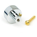 From The Anvil - Kelso Cabinet Knob - 25mm (No rose) - Polished Chrome - 50326 - Choice Handles